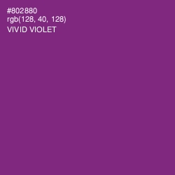 #802880 - Vivid Violet Color Image